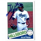 Julio Frias autograph